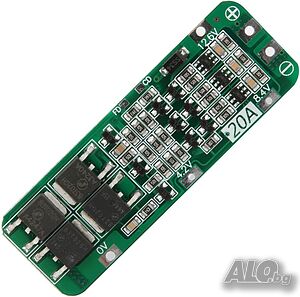 PCB BMS зарядно устройство за литиево-йонни батерии 3S 20A