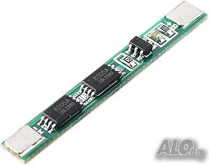 BMS защитен модул за Li-ion батерии 1S, 3.7V, 3A