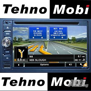 Double Din MP-565, Bluetooth, DVD, GPS навигация, MP3, USB, SD карта
