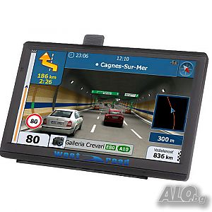 GPS навигация WEST ROAD WR-L7078S HD EU 800 MHZ