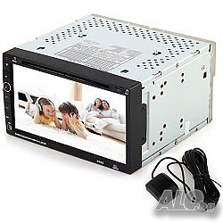 DOUBLE DIN-6.9 инча-универсален с GPS-цифров TV тунер-DVD-BLUETOOTH-радио