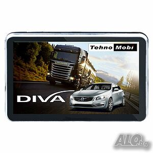 GPS навигация DIVA 719S EU, 7 инча, 8GB, 256 MB RAM