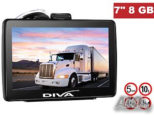 GPS навигация DIVA 708S EU, 7 инча, 8 GB