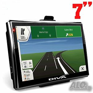 GPS навигация DIVA 715S EU, 7 инча, 4GB