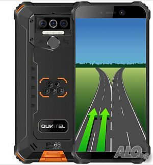 Мобилен телефон OUKITEL WP5 IP68 с навигация