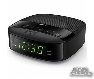 Радио с часовник Philips TAR3205, Черен