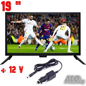 19 инча телевизор NORTHERN CROSS NC-T19, 12V, DVB-T2, LED