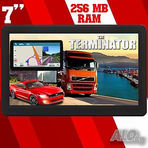 GPS навигация Diniwid N7 EU TERMINATOR, 256mb RAM, 800 Mhz