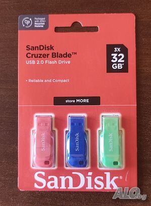 Флаш памет Sandisk 32GB x 3 броя НОВИ