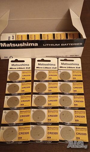 Литиева батерия Matsushima CR2320 Lithium battery - 50 броя