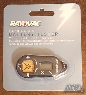 RayOVac Hearing Aid Tester тестер за батерии за слухов апарат