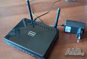 Wi-Fi Router D-Link DIR-615 Безжичен рутер N 300 Mb/сек 4 портов, 10/100 Switch