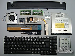 Продавам лаптоп Lenovo G555 на части
