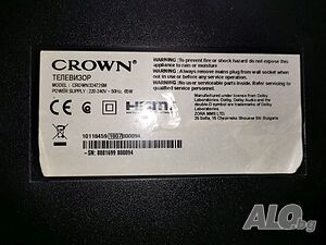 Телевизор Crown 32472SM на части