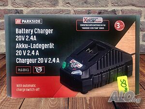 Топ Цена - 24.99€. НОВО Зарядно устройство PARKSIDE® 20V 2.4 A PLG 20 C1