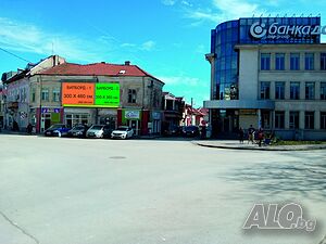 Билбордове под наем в центъра на град Силистра.