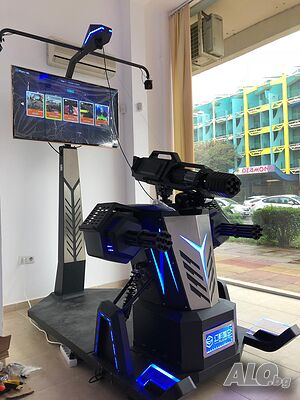 VR Gatling Simulator - Виртуална реалност за бизнес или дома