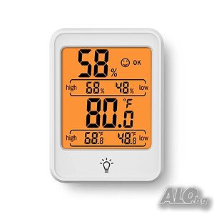 Електронен термометър с хигрометър ThermoPro MC41
