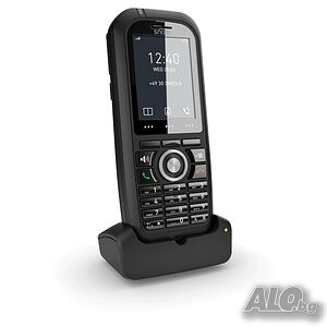 Snom M80 DECT телефонна слушалка с идентификация на обаждащия се Черен