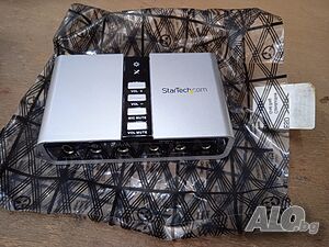 StarTech.com 7.1 USB аудио адаптер външна звукова карта със SPDIF цифрово аудио