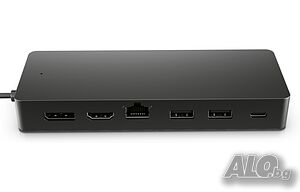 HP Universal USB-C Multiport Hub нов, модел 50H55UT докинг станция