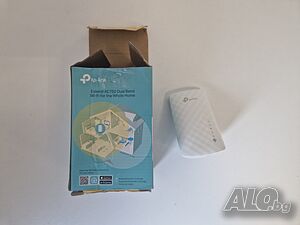 TP-LINK AC750 мрежов повторител Бял -US