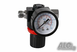 Регулатор на налягане с манометър 0-10 бара 48009