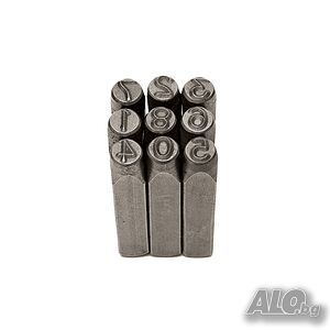 Ръчен печат/ щемпели за цифри 6 MM 20972