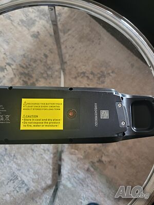 E- bike battery mоdel: DHY1-105 LI- ION 36V/14.5Ah/522 Wh Нова