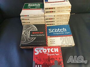 13см магнетофонни ролки Scotch. С лента.