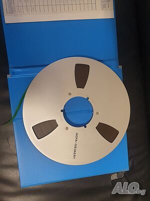 26,5см. 10,5” метална магнетофонна ролка AGFA.