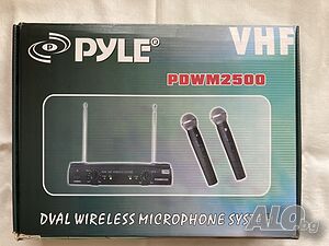 Продавам професионална микрофонна система PYLE PDWM-2500