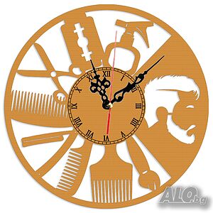Стенен часовник „Barbershop Clock“