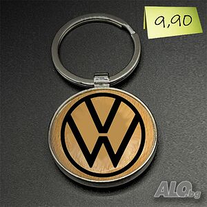 Гравиран ключодържател „VW“