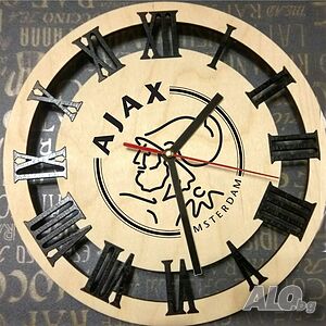 Гравиран стенен часовник „Ajax“