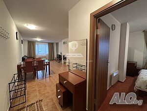 ОБЗАВЕДЕН, ТРИСТАЕН АПАРТАМЕНТ, ПОД НАЕМ В ЖИЛИЩНА СГРАДА ”PRESPA”, М. ГРАМАДЕТО, ГР. БАНСКО.