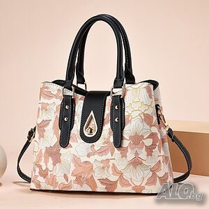 Дамска чанта Pink Flory