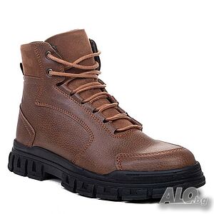 Високи зимни мъжки боти CTR 412 Brown