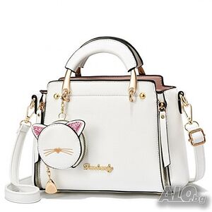 Малка дамска чанта Kitty White
