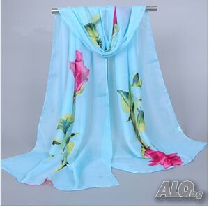 Копринени кърпи /шалове/ за глава 160 Х 50см