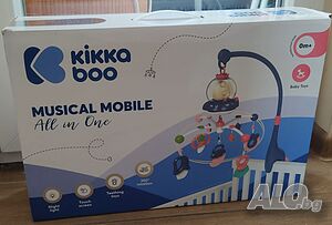 KIKKA BOO Музикална въртележка ALL IN ONE РОЗОВА