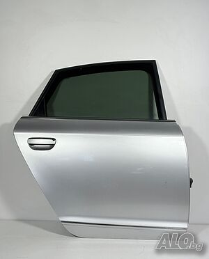 Задна дясна врата сива Audi A6 C6 (04-08)г.