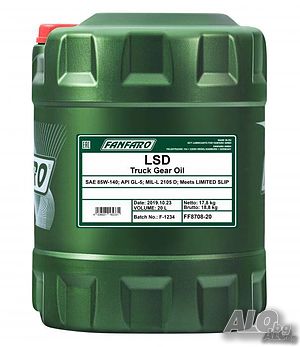 Трансмисионно масло FANFARO LSD 85W140, 20л.