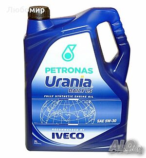 Масло URANIA DAILY LS 5W30 5л., IVECO