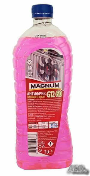 Антифриз концентрат MAGNUM (-60) червен G12, 1л