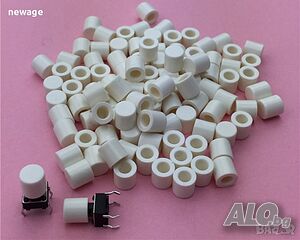 шапки 6х6mm за микробутончета