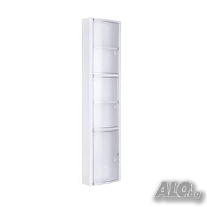 PVC колона за баня с 6 рафта