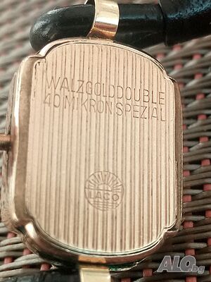 Продавам дамски, часовник Laco. Златно покритие--40М. Лимитирана серия. Механичен. Работещ.