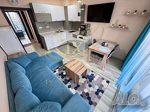 Тристаен апартамент, Несебър - 85 кв.м, 6‑ти етаж, обзаведен, Акт 16