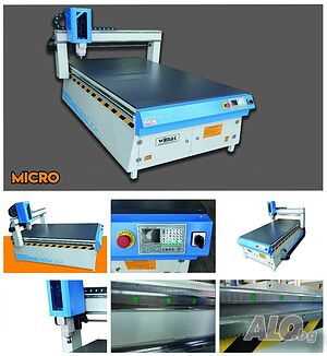 CNC Рутер за обработка на, МДФ, ПДЧ, алуминиеви и др. панели WIMAK - MICRO